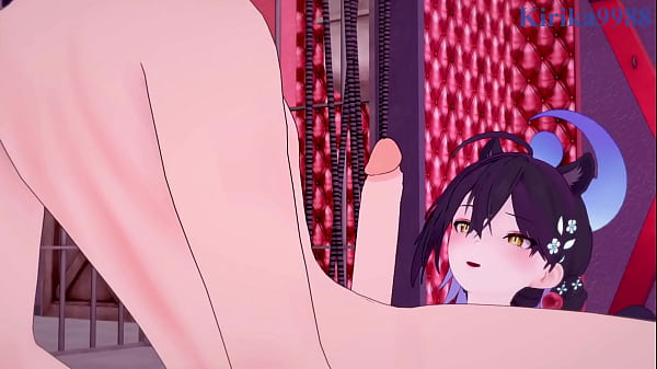 Urushibara Kaguya and Tsuchinaga Hiyori intense sex. – Blue Archive Hentai