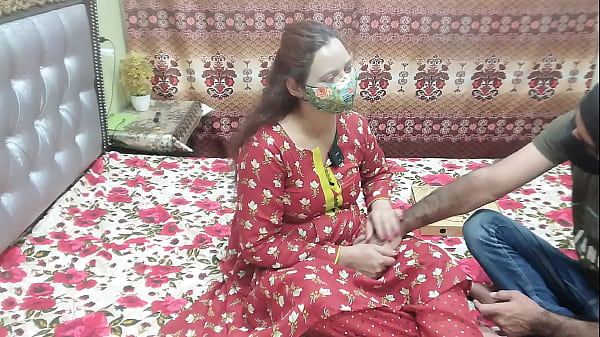 Pizza Delivery Boy Fucked Hard in Doggystyle Indian Desi Bhabhi Big Ass Hindi Audio