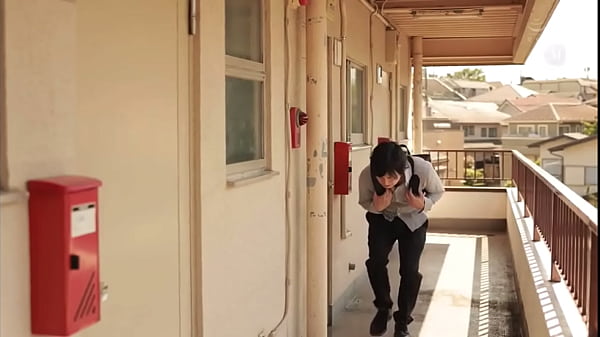 Big tits Japanese MILF fucks young neighbor