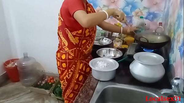 Local Indian Red Saree Wife Sex With Ranna Ghor ( Official Video By Localsex31)