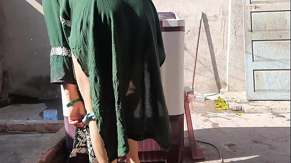 Bhabhi is showing her legs and thighs and pussy